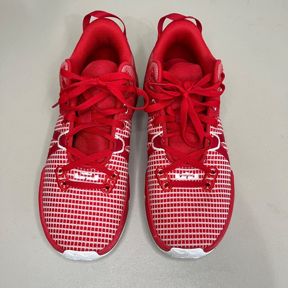 Nike Lebron Witness 7 TB University Red/White DZ3299-600 Mens 10.5